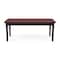Lesro Lenox Steel Coffee Table, Chelsea Mahogany LS0840 - alternate 1